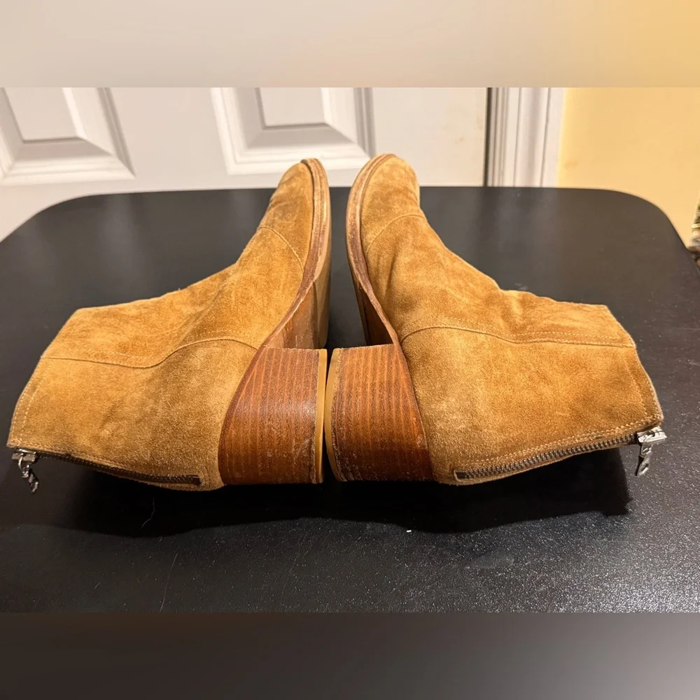 Rag & bone Tan Suede Ankle Boots size 39
